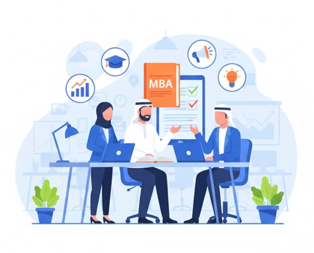 دليلك الكامل لاختيار برنامج MBA باللغة العربية خطوة بخطوة 