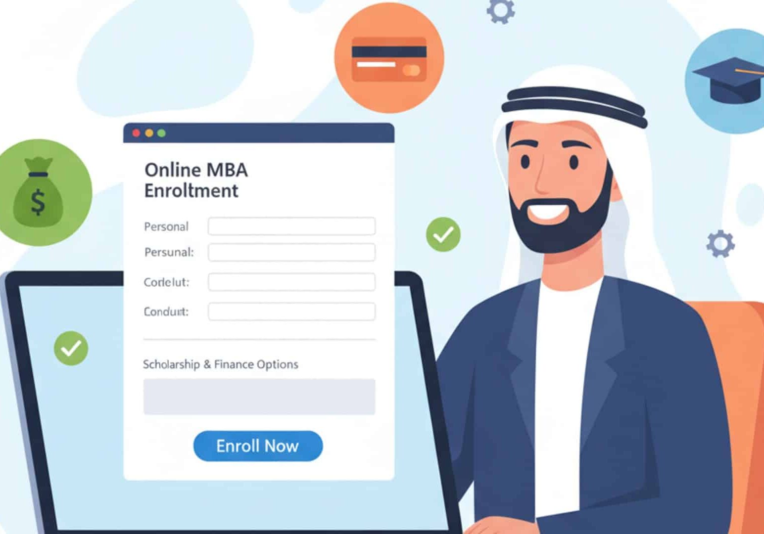 كيف تبدأ دراسة ماجستير إدارة الأعمال بدون رسوم فصلية؟ 