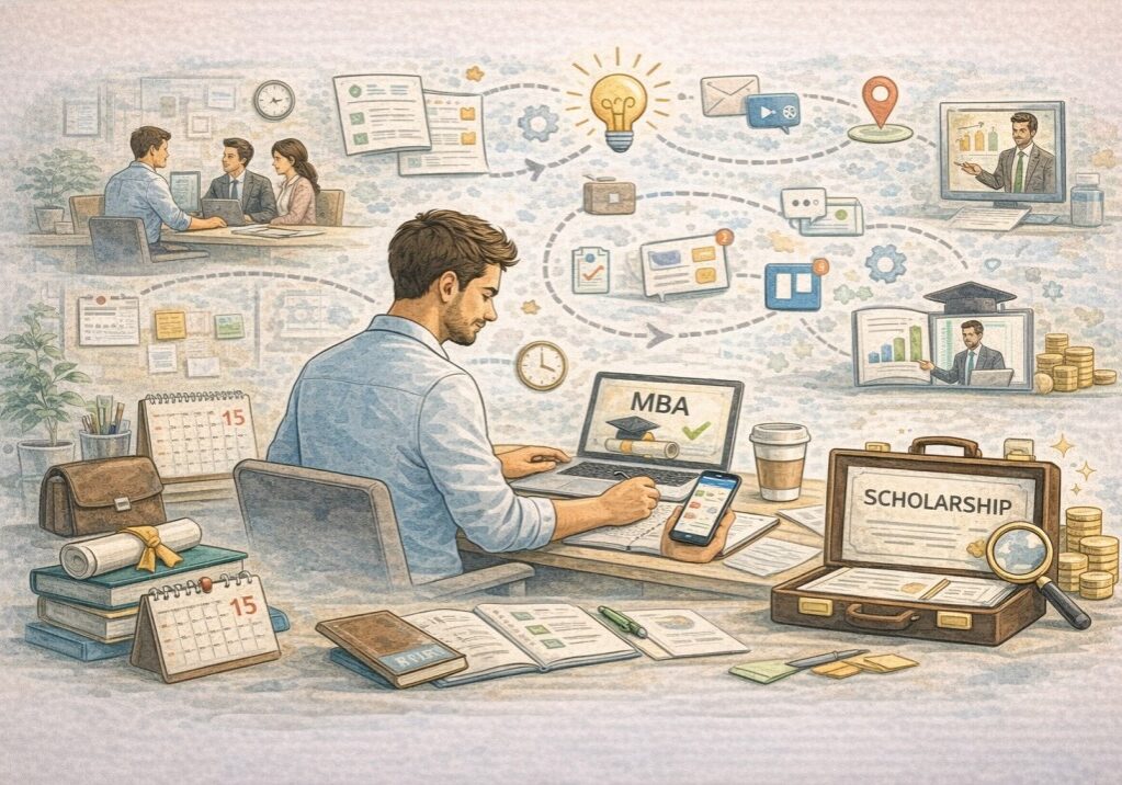 كيف توفق بين العمل والدراسة في برنامج ماجستير إلكتروني؟